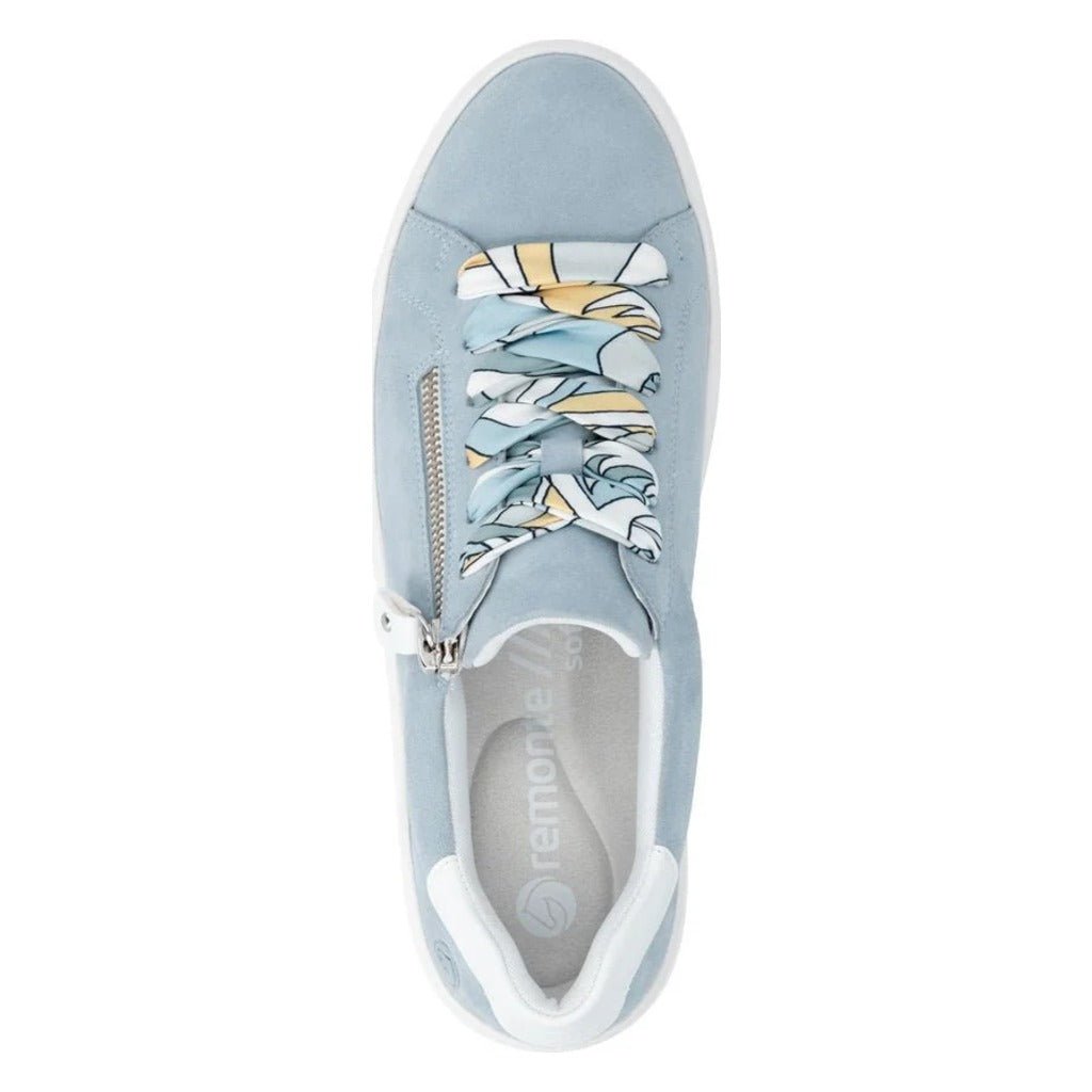 Remonte, D1C06, Women's, Sneaker, Blue, Top view