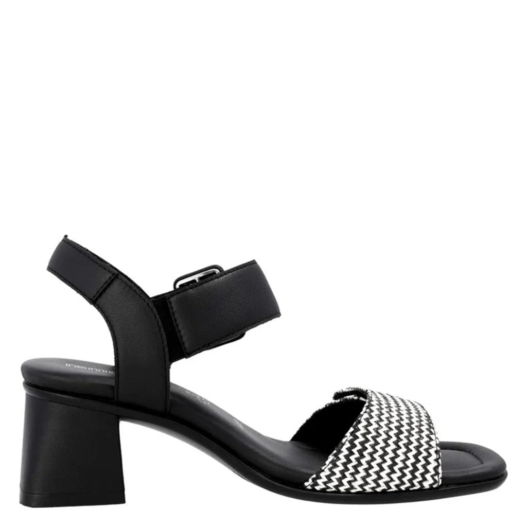 Remonte, D1K51, Women's, Sandal, Black, Side view