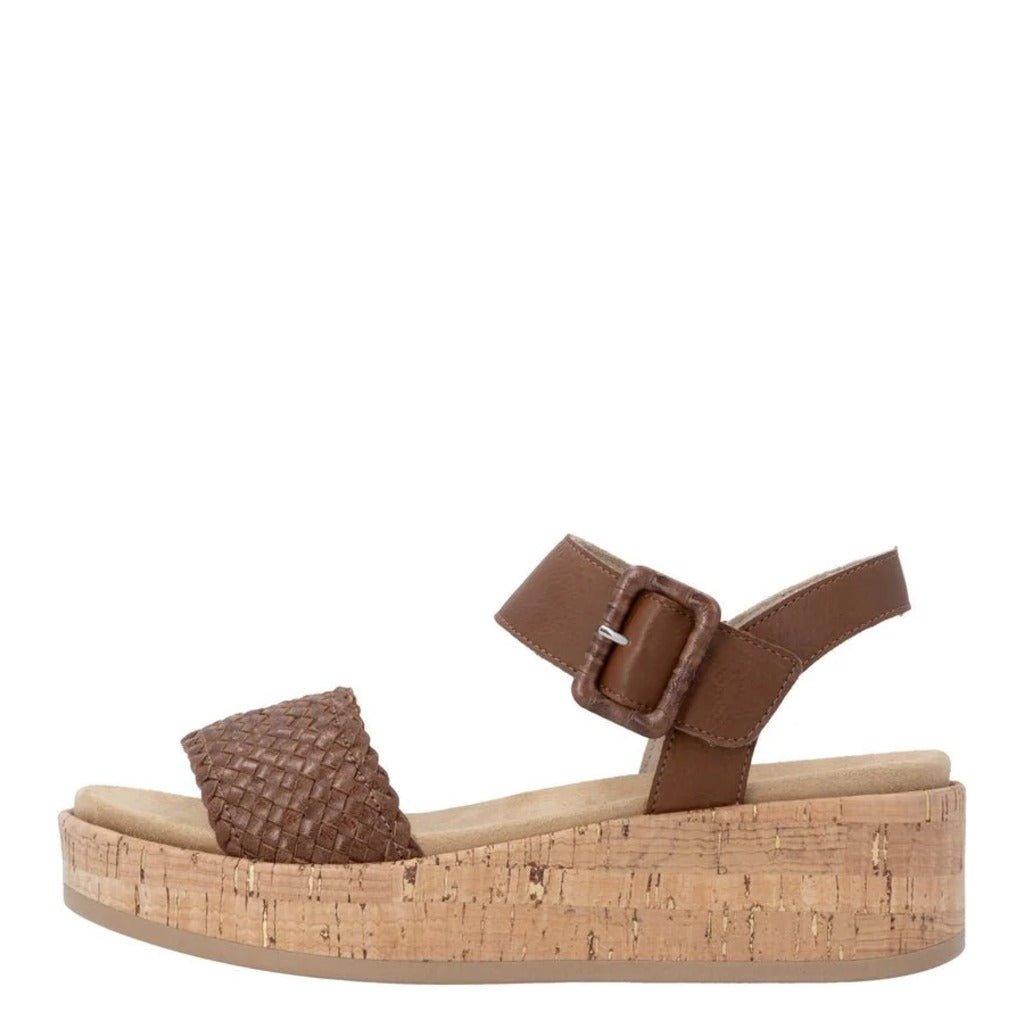 Remonte, D1N56, Women's, Sandal, Brown, Side view