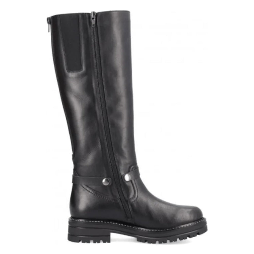 Remonte, D2282, Women's, Boot, Black, Side view