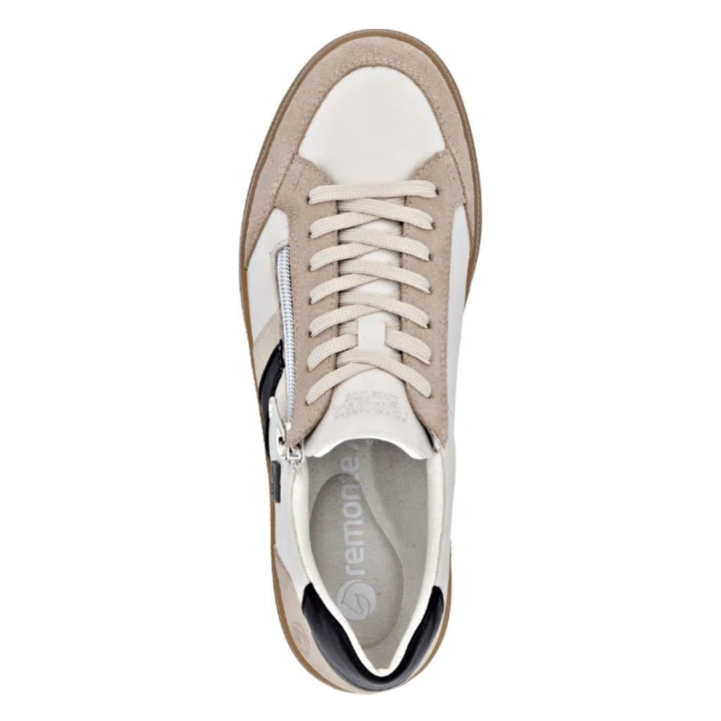 Remonte, D2C04, Women's, Sneaker, Beige, Top view