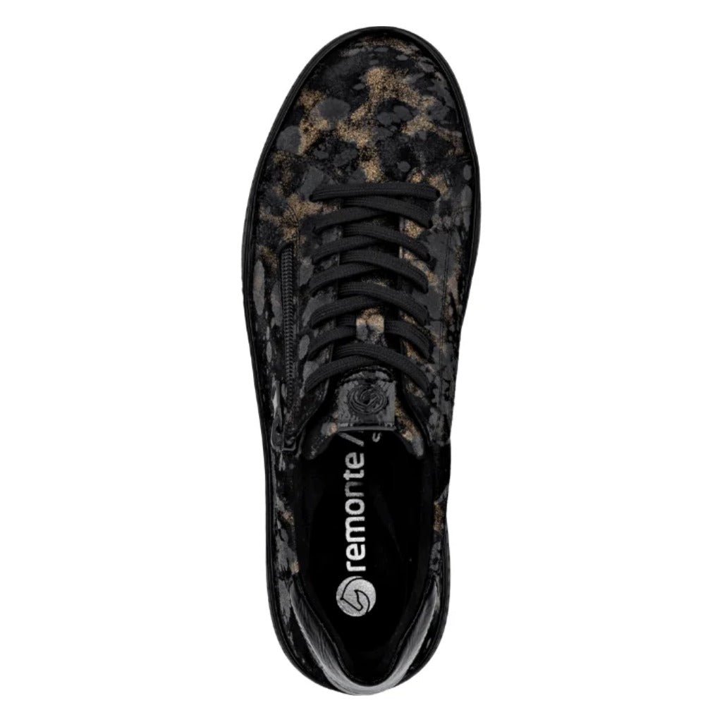 Remonte, D2E02, Women's, Sneaker, Metallic, Top view