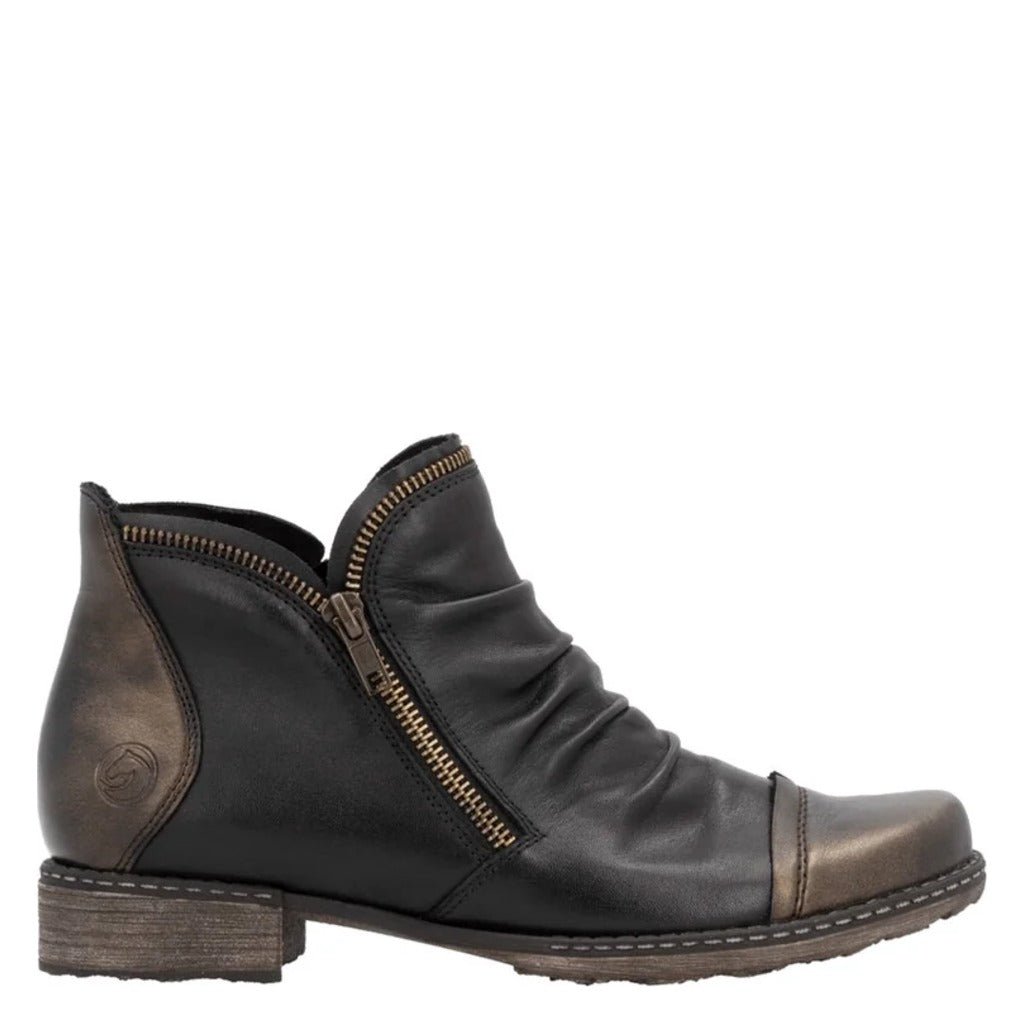 Remonte, D4380, Women's, Boot, Black, Side view