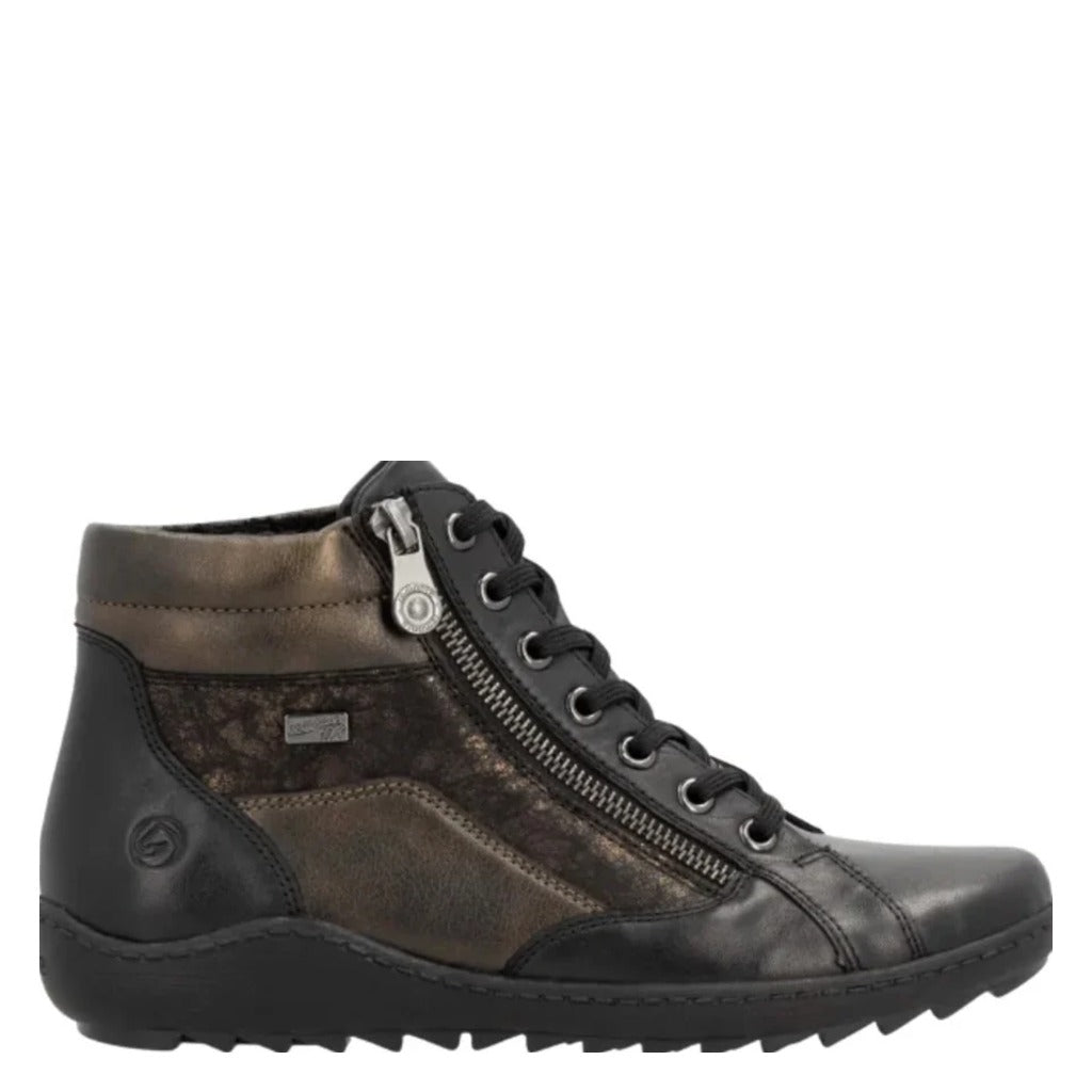 Remonte, R1458, Women's, Boot, Black, Side view