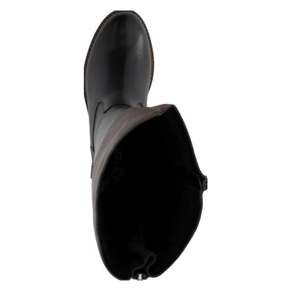 Remonte, R6581-02, Women's, Boot, Black, Top view