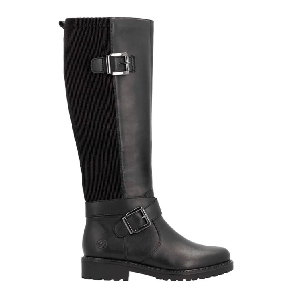 Remonte, R6593, Women's, Boot, Black, Side view
