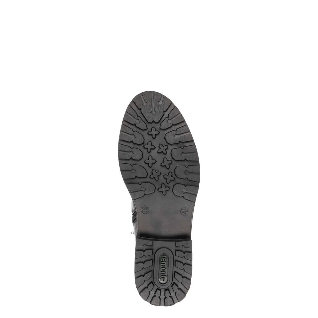 Remonte, R6593, Women's, Boot, Black, Outsole view