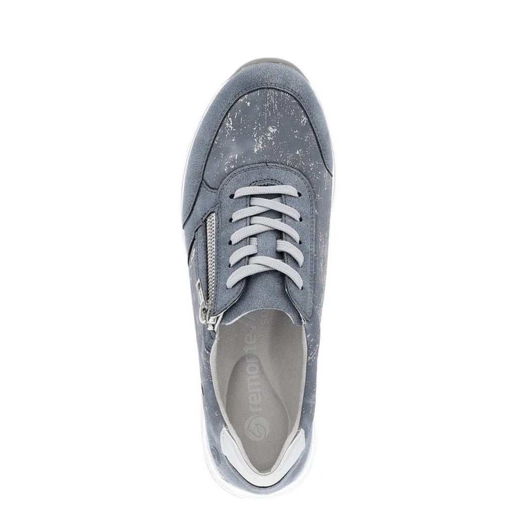 Remonte, R6700, Women's, Sneaker, Blue, Top view