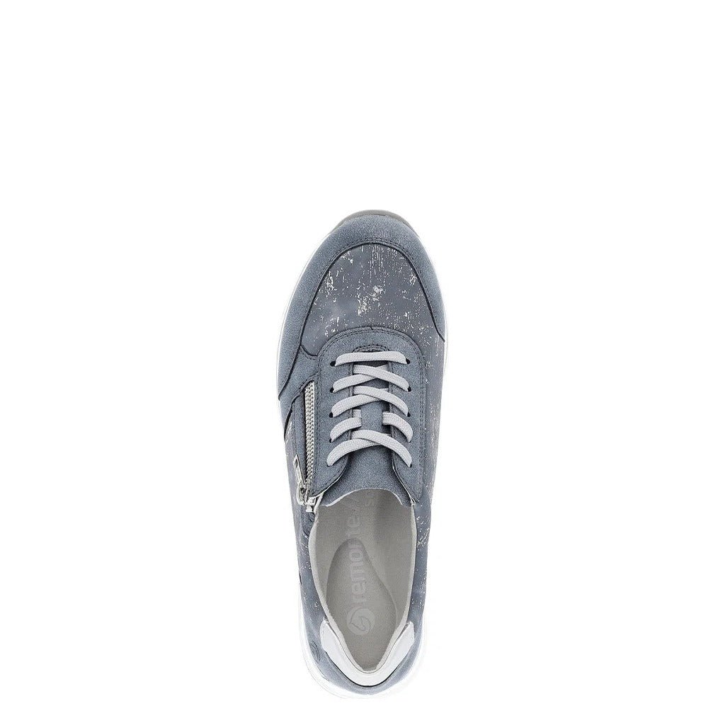 Remonte, R6700, Women's, Sneaker, Blue, Top view