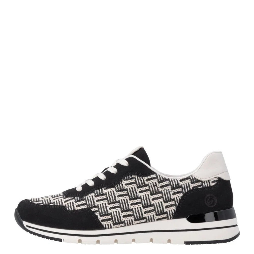 Remonte, R6717, Women's, Sneaker, Black, Side view