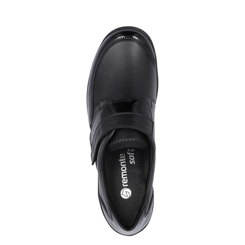 Remonte, R7600, Women's, Flat, Black, Top view