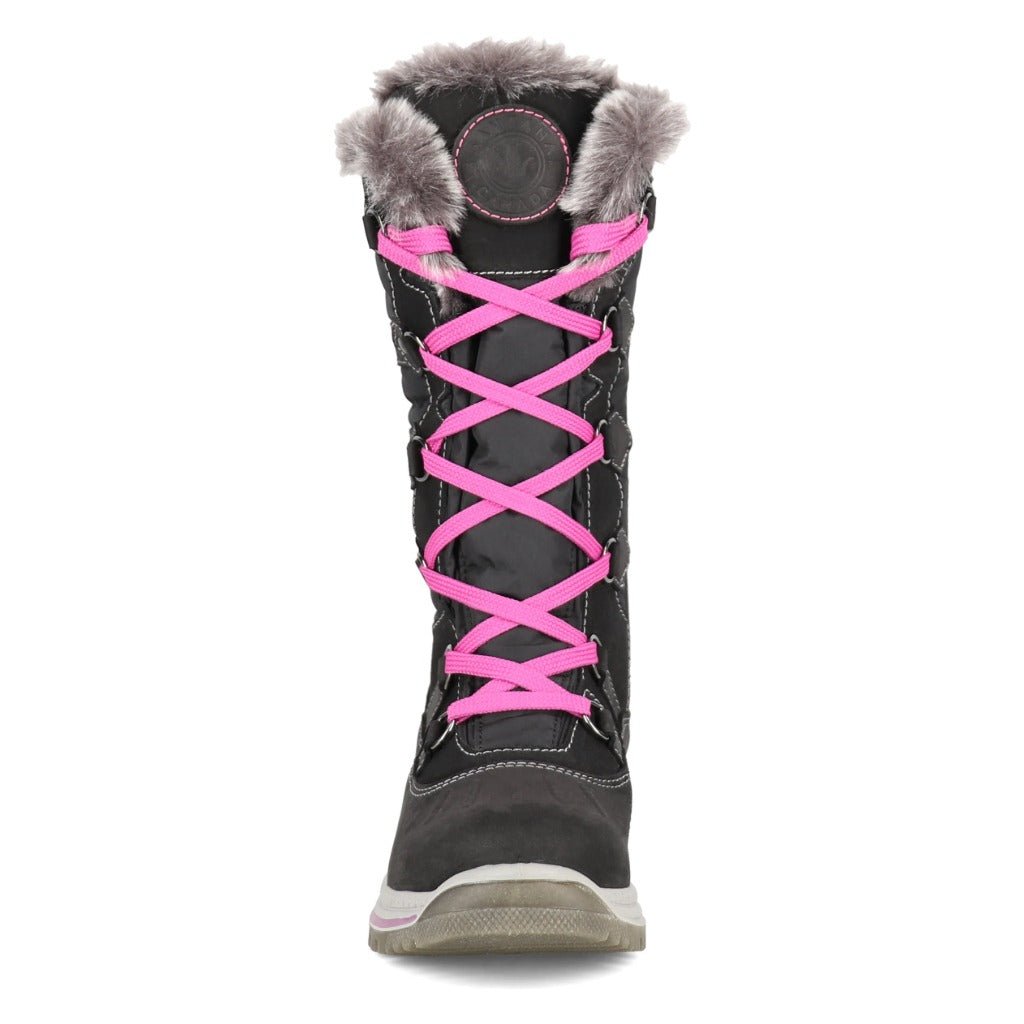 Santana Marlyna - Black/Fuschia - Shoetopia Footwear