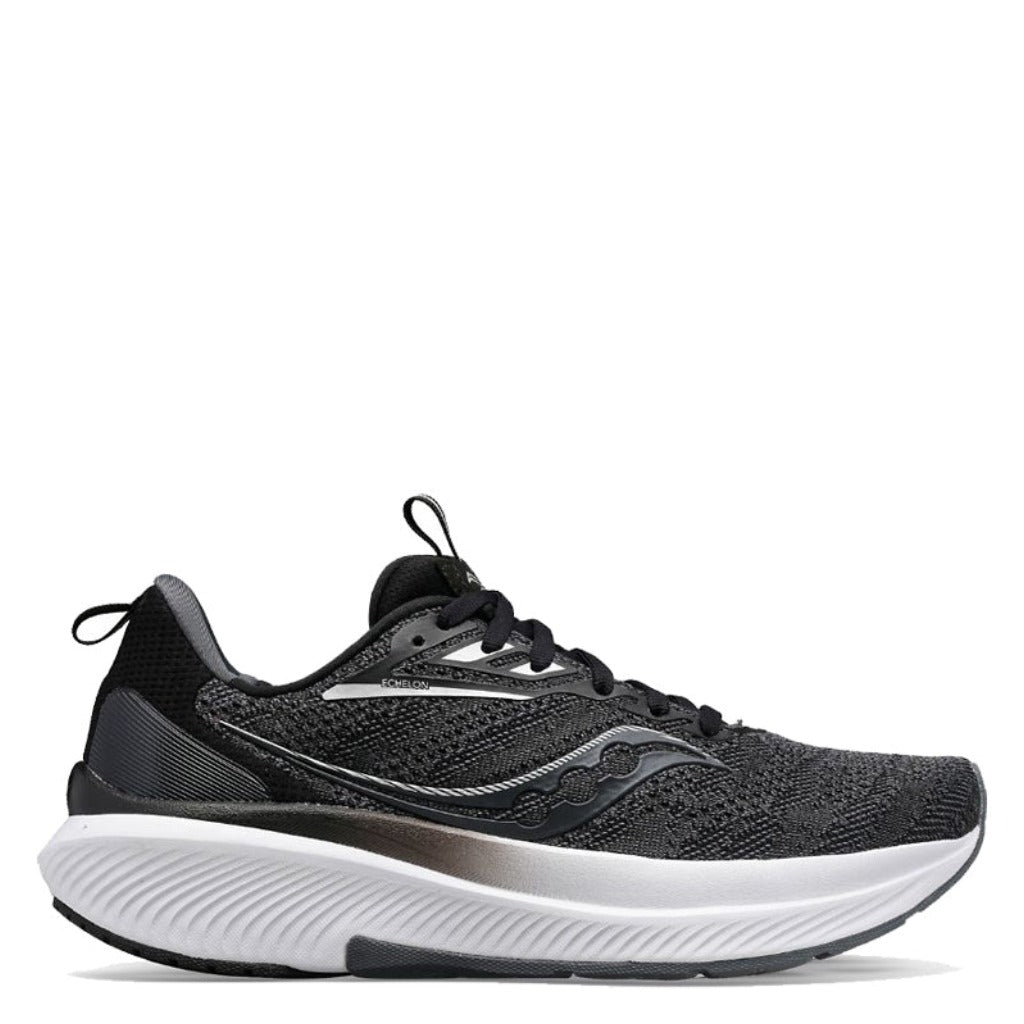 Saucony Echelon 9 Black/White - Shoetopia Footwear
