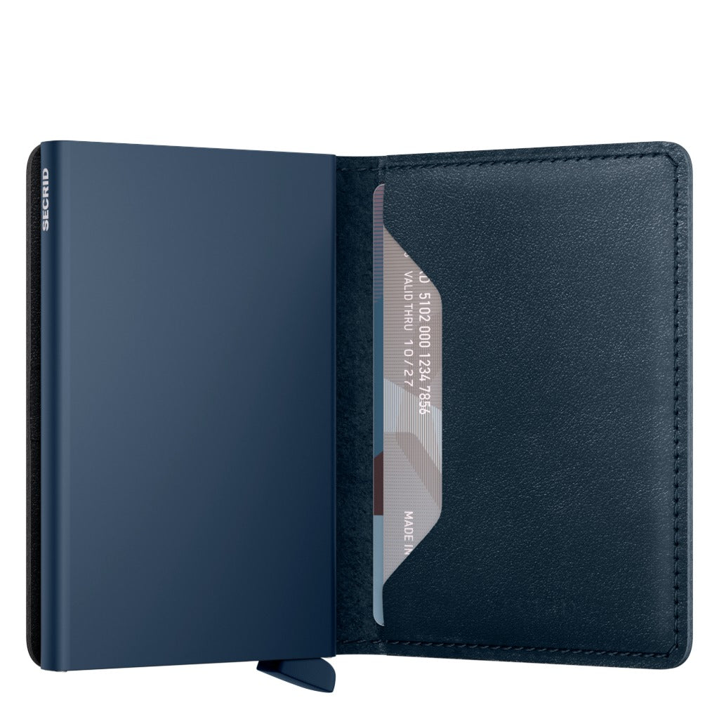 Secrid, Slimwallet Original, Wallet, Navy, Exploded view