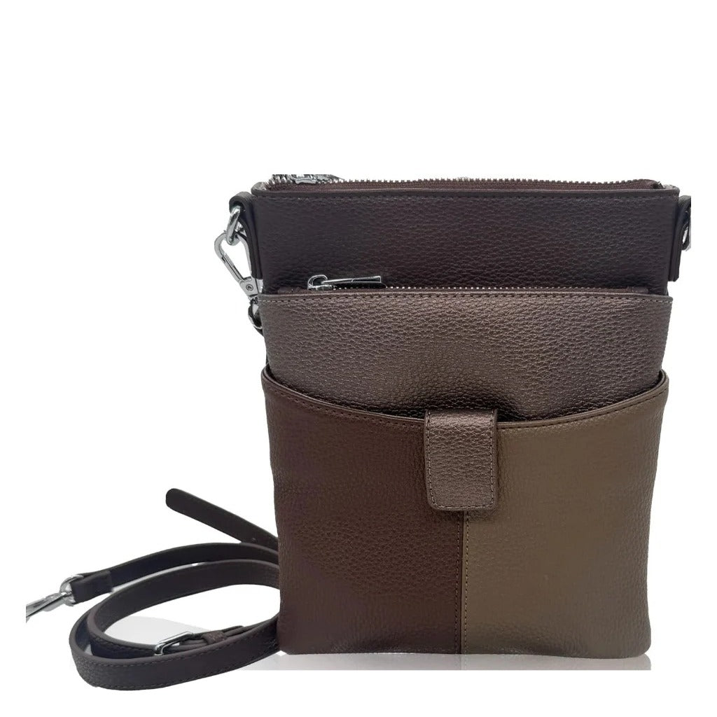 Espe, Cindy, Women's, Crossbody Bag, Brown, Front view
