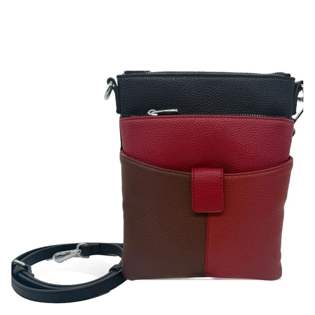 Espe, Cindy, Women's, Crossbody Bag, Red, Front view