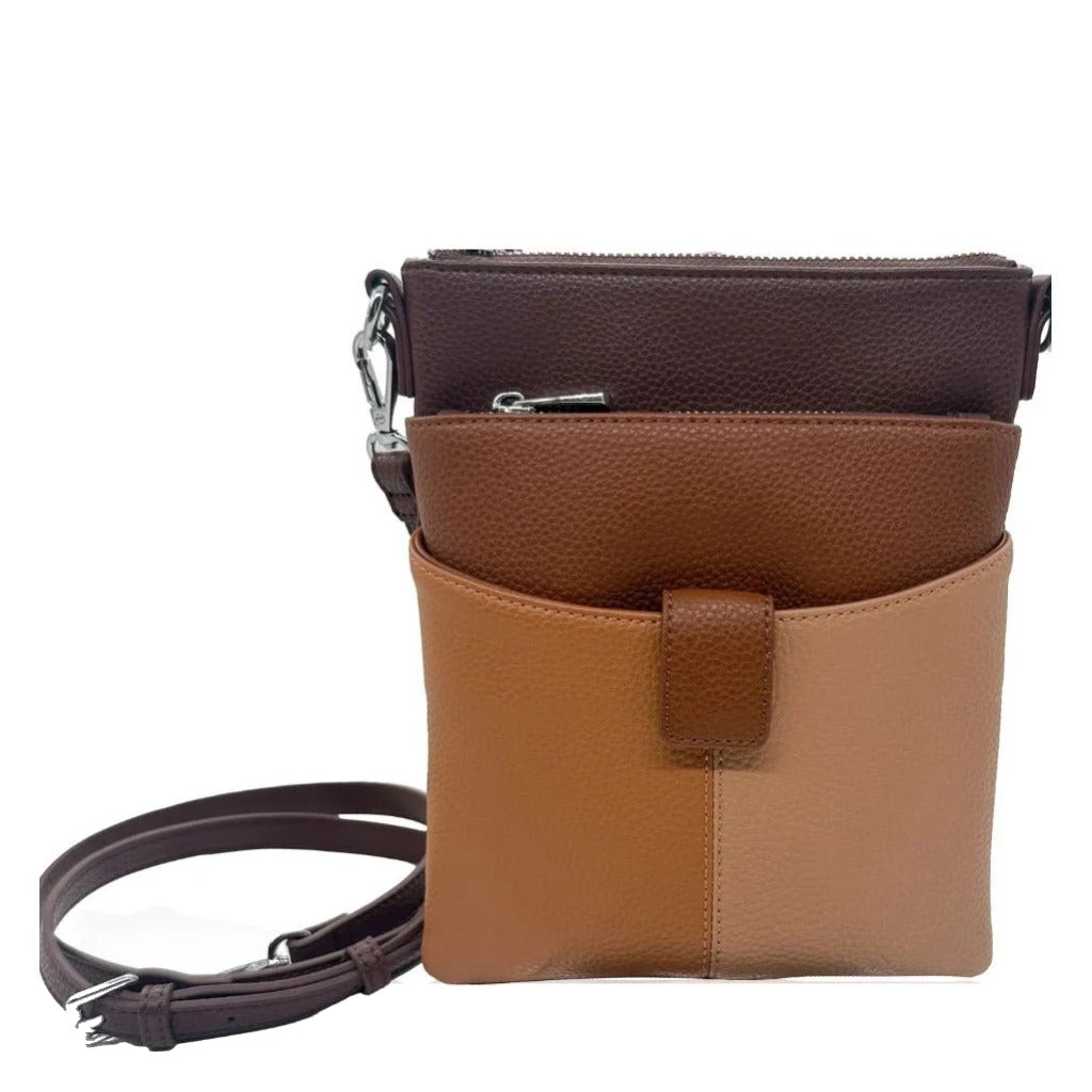 Espe, Cindy, Women's, Crossbody Bag, Latte, Front view