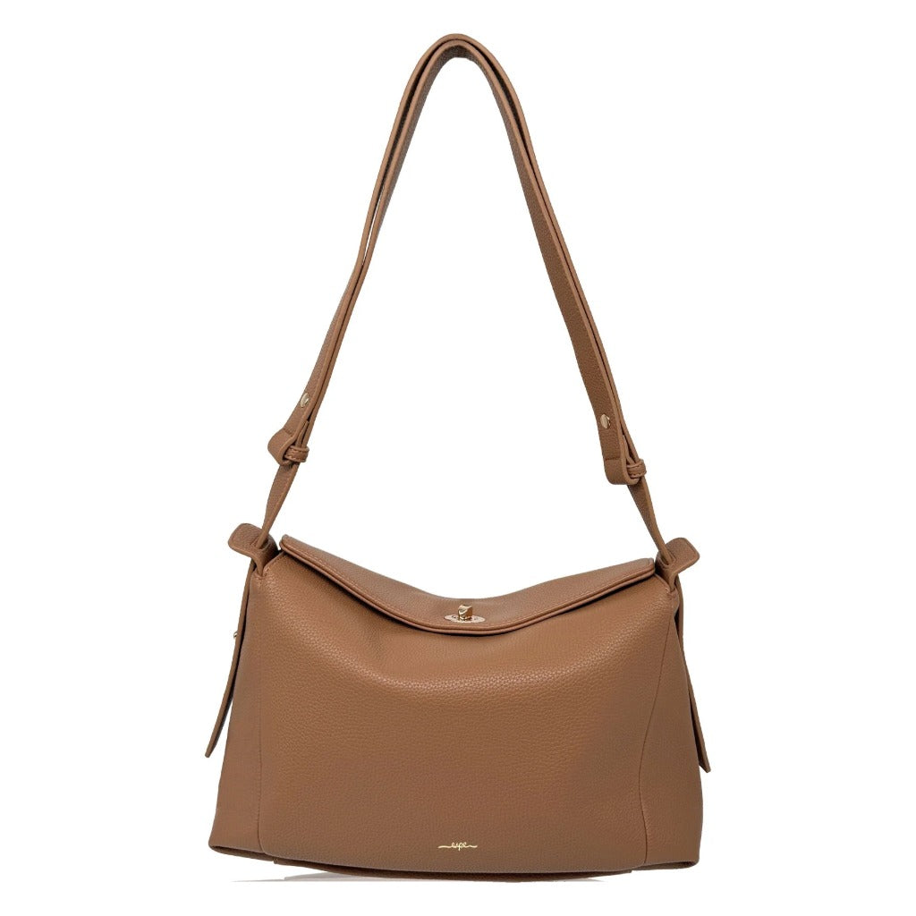 Espe, London Convertible, Women's, Crossbody Bag, Latte, Front view