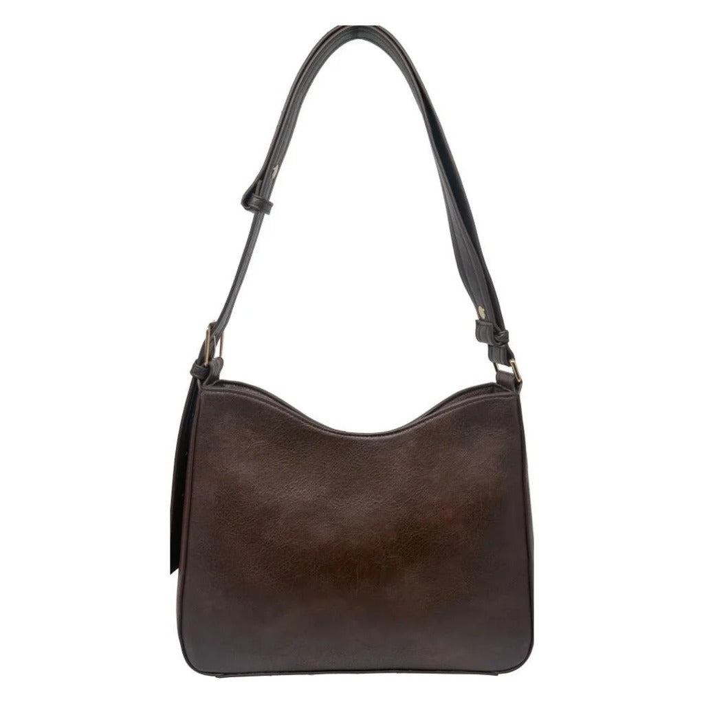 Espe, Sutton, Women's, Crossbody Bag, Brown, Front view