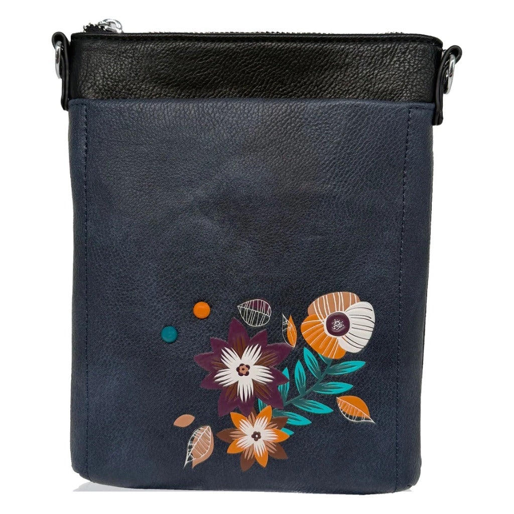Espe, Aster Mini, Women's, Crossbody Bag, Grey, Front view