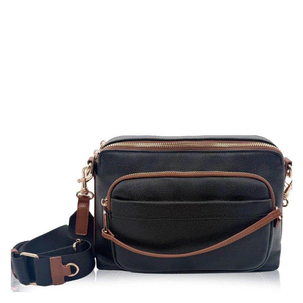 Espe Lola Crossbody - Black - Shoetopia Footwear