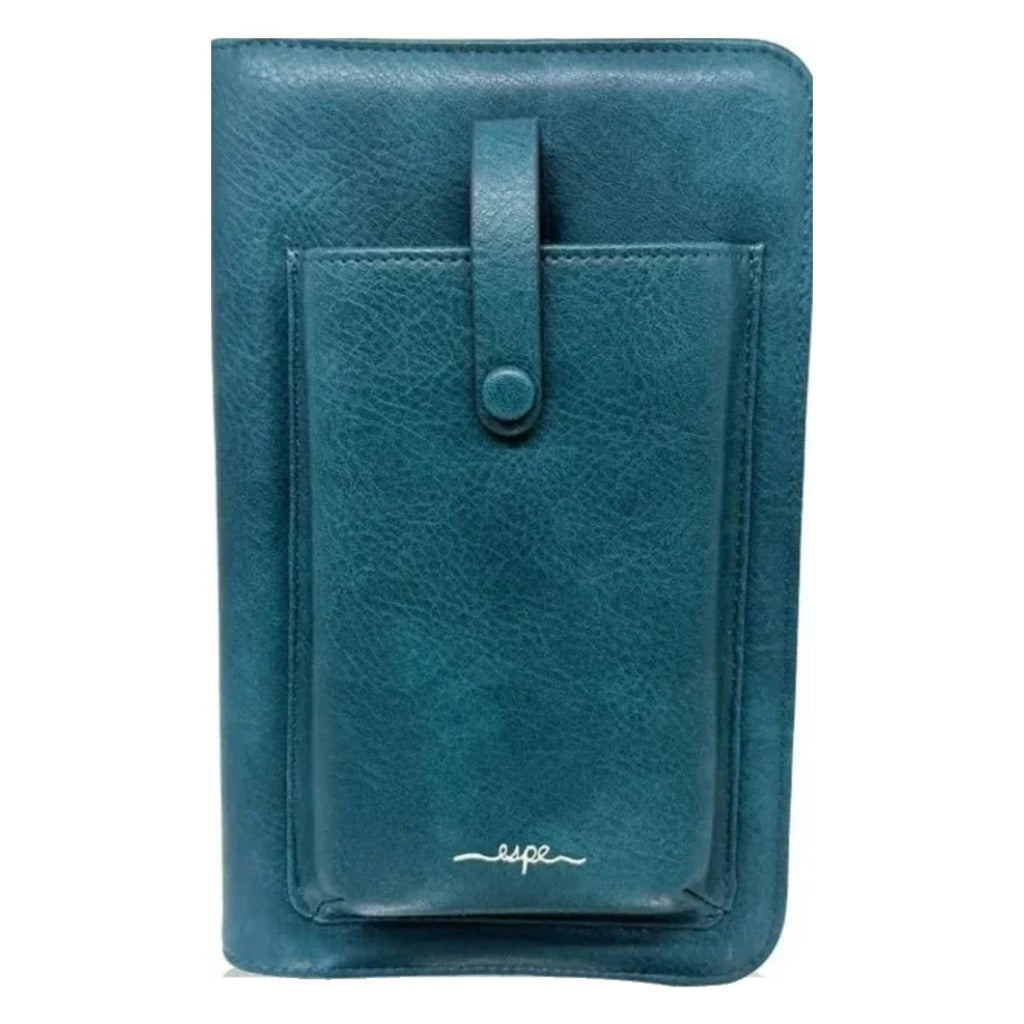 Espe, Pastel iSmart, Women's, Crossbody Wallet, Blue, Front view