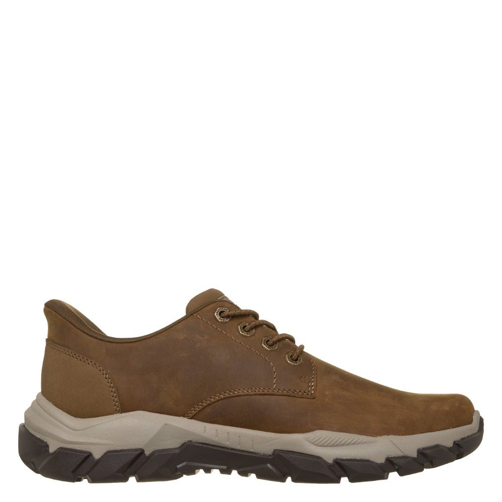 Skechers Slip-ins Santoro Reeve - Desert, Relaxed Fit - Shoetopia Footwear