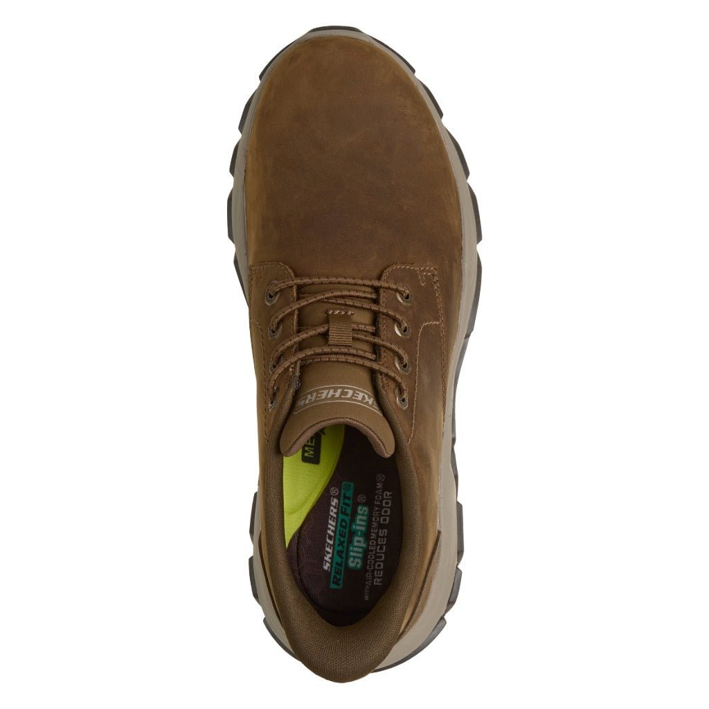 Skechers Slip-ins Santoro Reeve - Desert, Relaxed Fit - Shoetopia Footwear