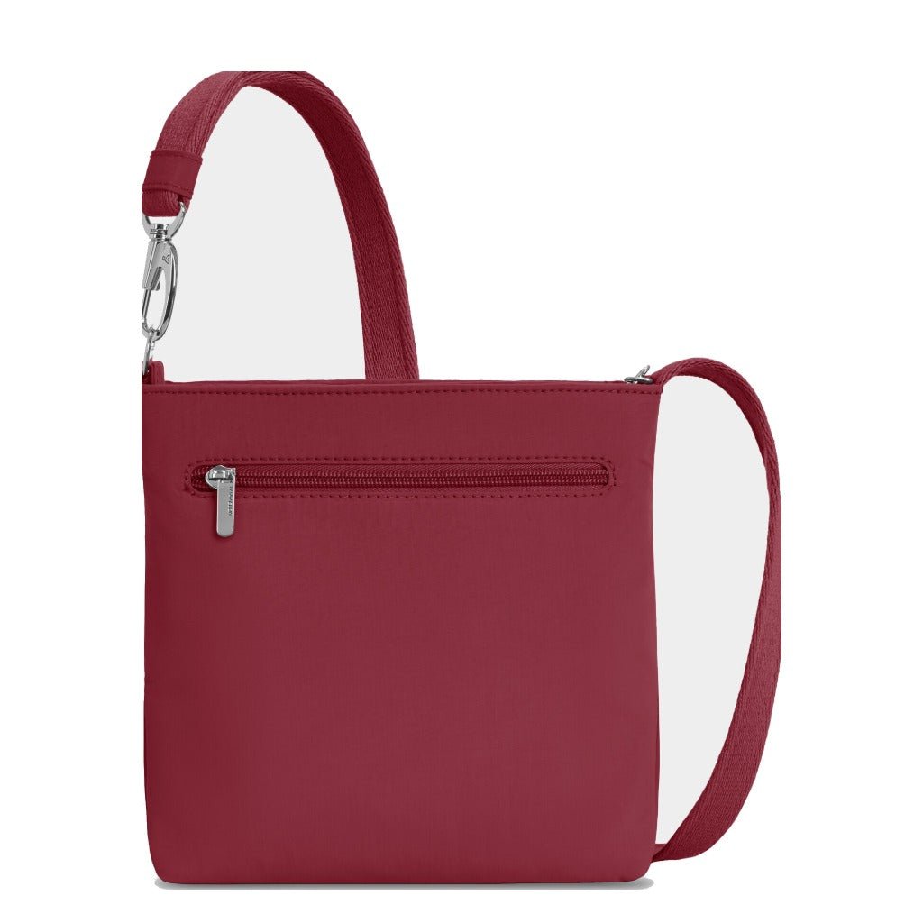 Travelon Roam Anti-Theft Small Crossbody - Cranberry - Shoetopia Footwear