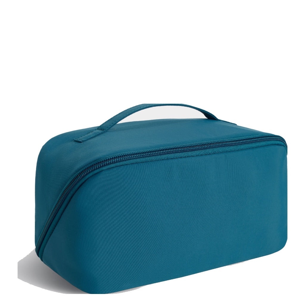Travelon, 180 Travel Toiletry Case, Toiletry Case, Capri Blue, Angled view