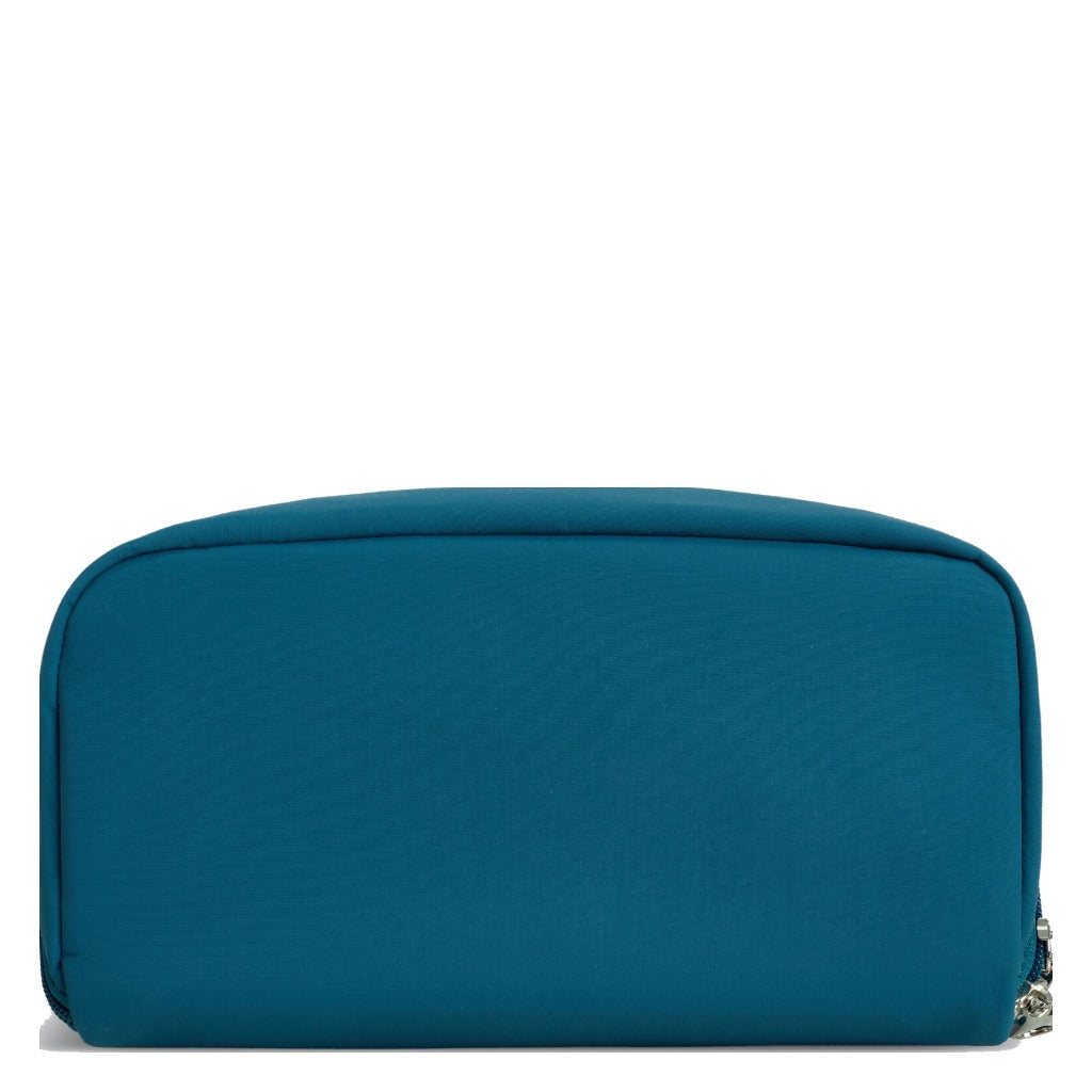 Travelon, 180 Travel Toiletry Case, Toiletry Case, Capri Blue, Rear view