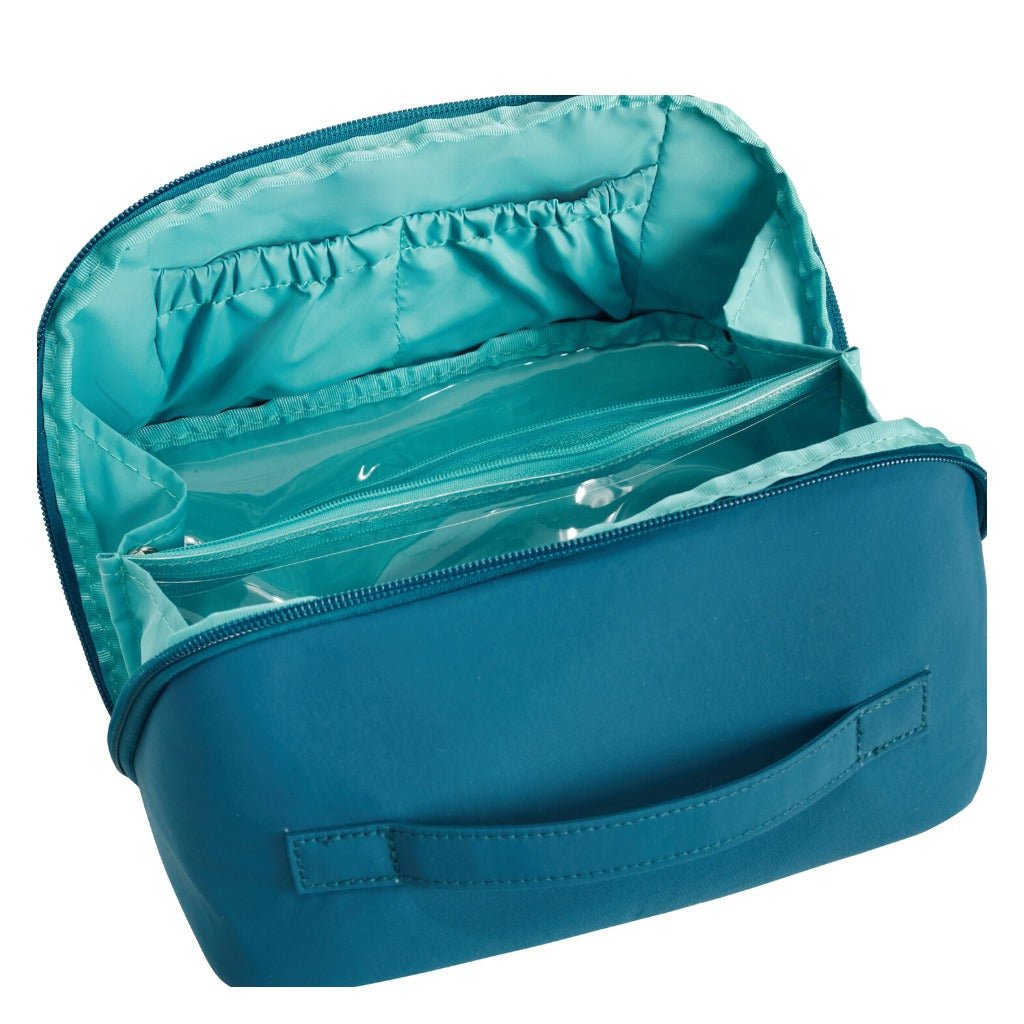 Travelon 180 Travel Toiletry Case - Capri Blue - Shoetopia Footwear