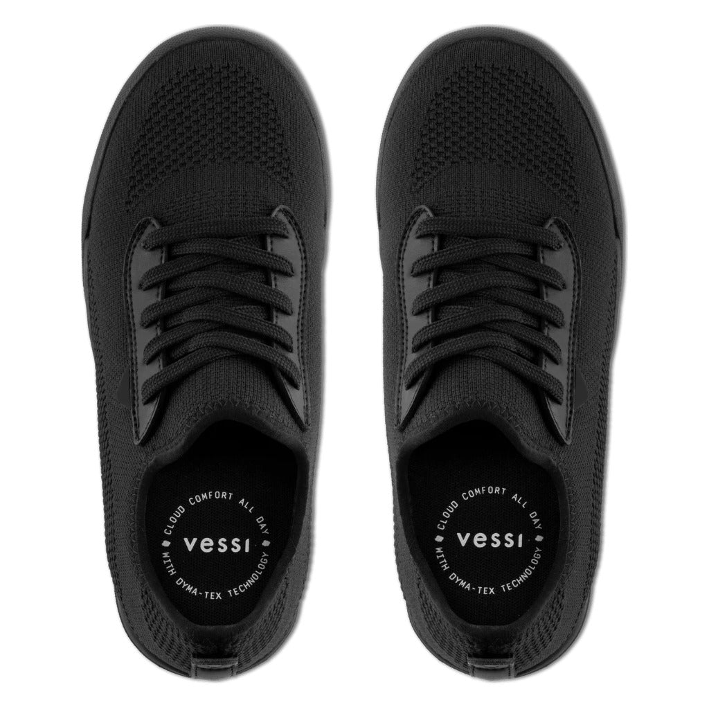Vessi Men's Weekend Classic Sneaker Black - Shoetopia Footwear