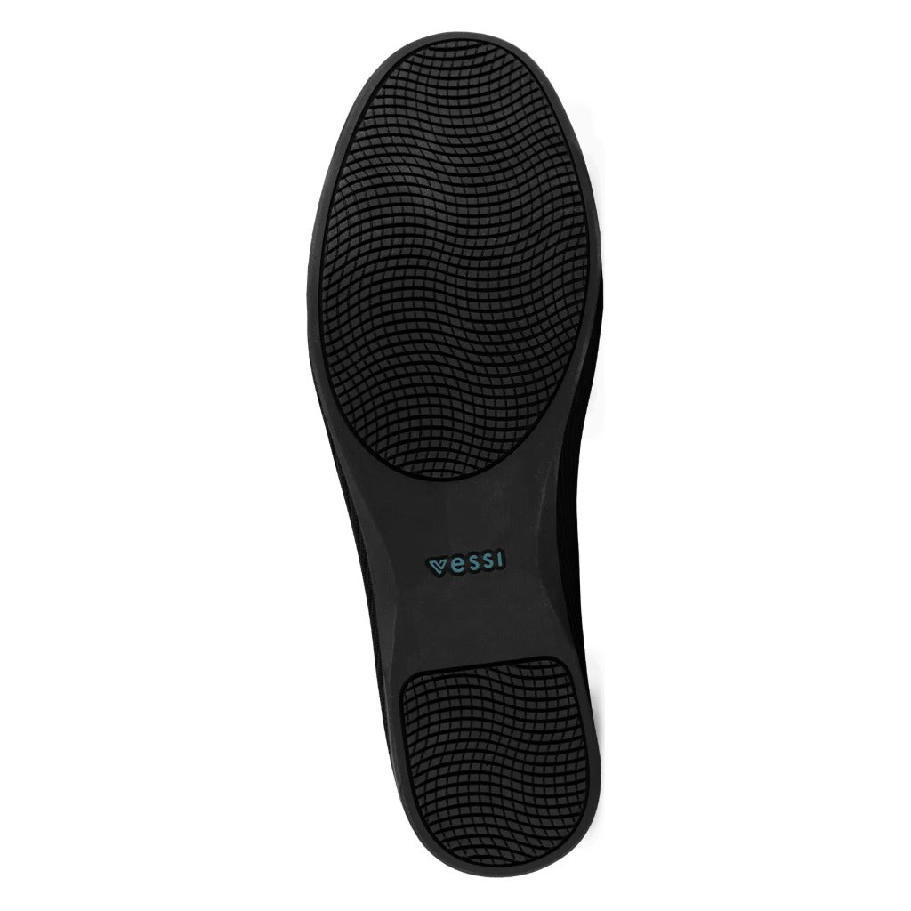 Vessi Women's Market Flat Black - Shoetopia Footwear