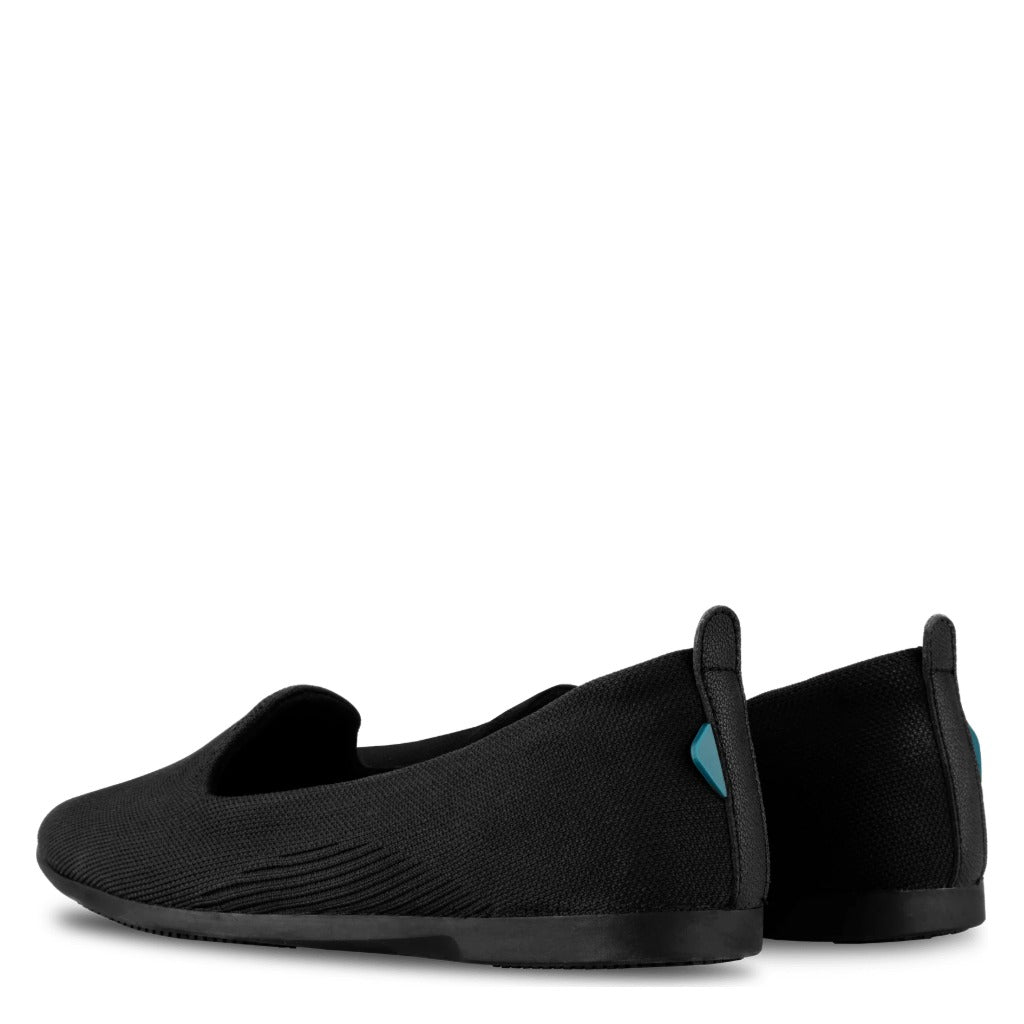 Vessi Women's Market Flat Black - Shoetopia Footwear