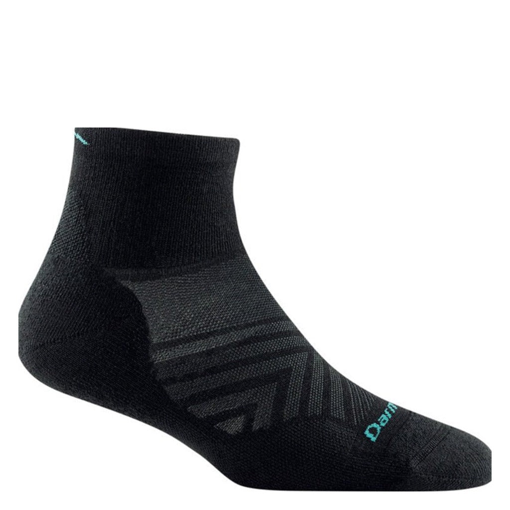 Darn Tough Women's Run Quarter Ultra - Lightweight Running Sock - Shoetopia Footwear