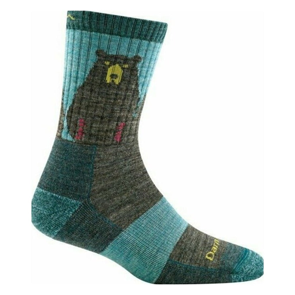 Darn Tough Women's Bear Town Micro Crew Lightweight Hiking Sock - Shoetopia Footwear