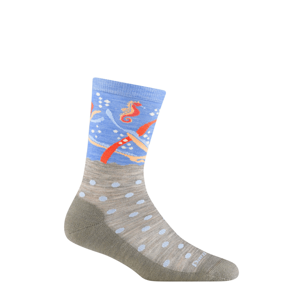 Darn Tough Women's Wild Life Crew Lightweight Lifestyle Sock - Shoetopia Footwear