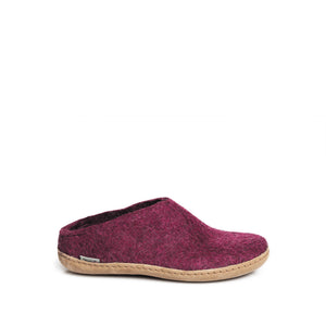 GLERUP SLIPPER WITH LEATHER SOLE