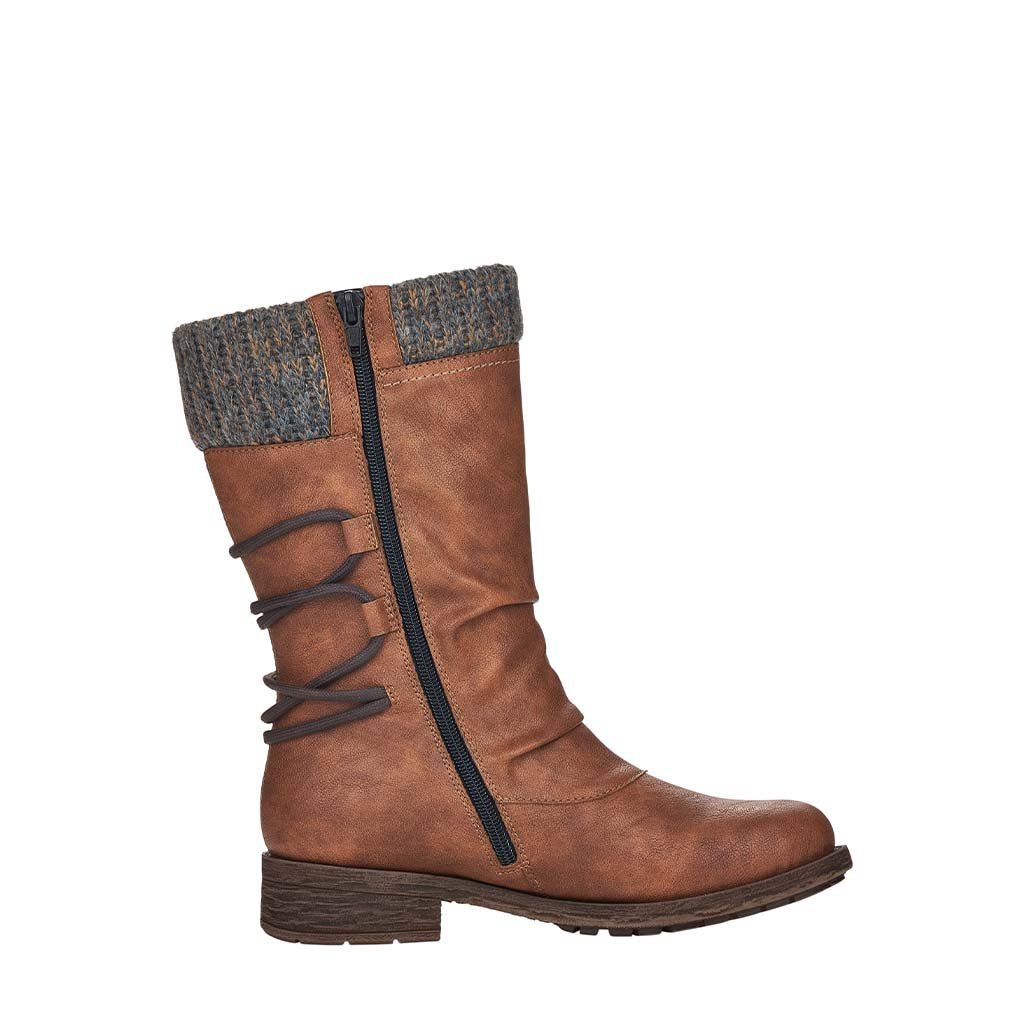 Remonte, D8070, Women's, Boot, Brown, Side view