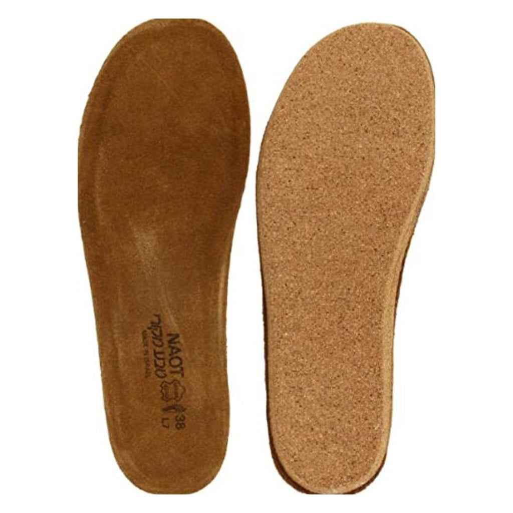 Naot, Replacement Insole, Women's, Accessory, Cork/Suede, Top view