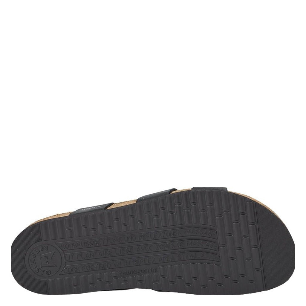 Mephisto, Hannel, Women's, Sandal, Black, Outsole view