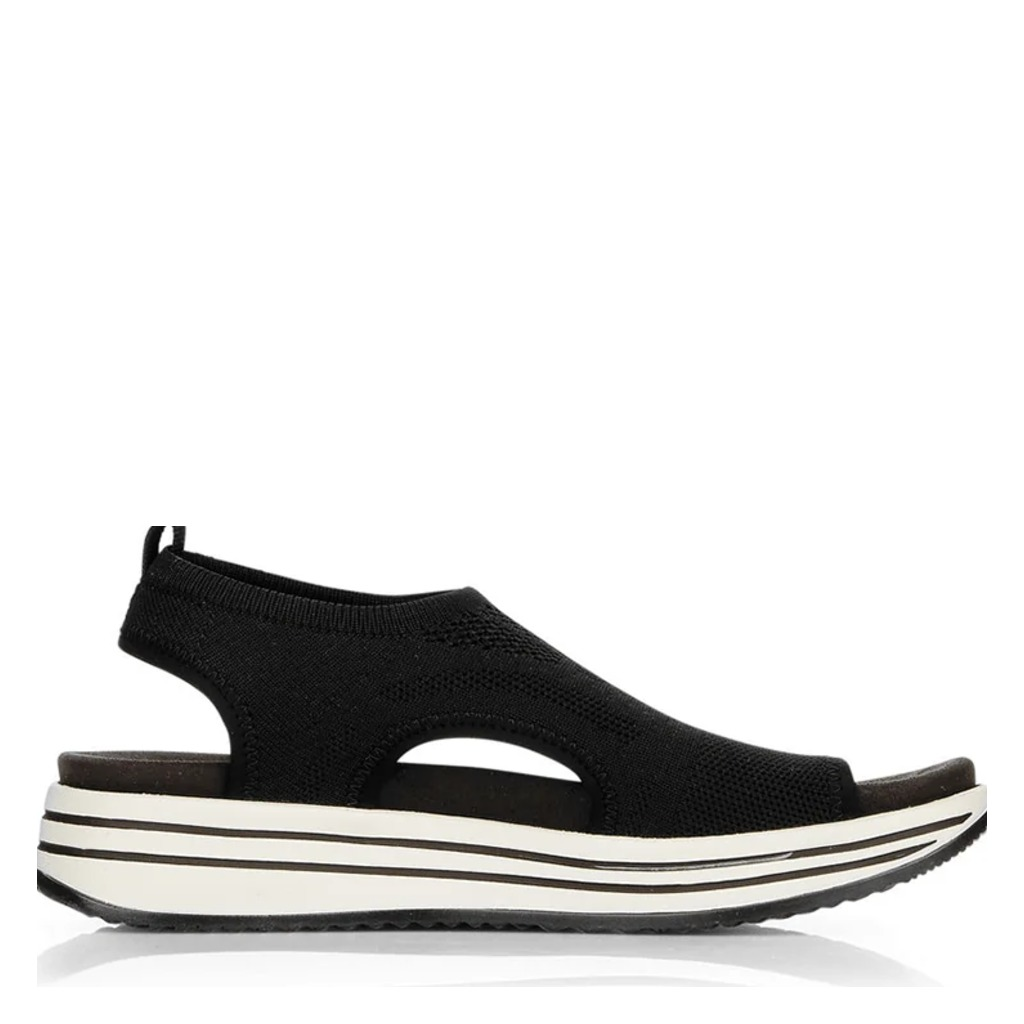 Remonte, R2955, Women's, Sandal, Black, Side view