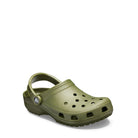 Crocs, Classic Clog, Unisex, Clog, Army Green, Angled view