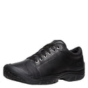 Keen, Oxford Slip-Resistant, Men's, Shoe, Black, Angled view