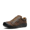 Keen, Austin, Mens, Shoe, Chocolate Brown, Angled view
