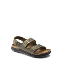 Birkenstock Milano Rugged Oiled Leather, Faded Khaki, Regular Fit