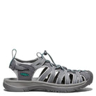 Keen Whisper - Medium Grey/Peacock Green - Shoetopia Footwear