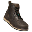 Keen, CSA San Jose 6" WP, Men's, Boot, Cascade Brown/Black, Angled view