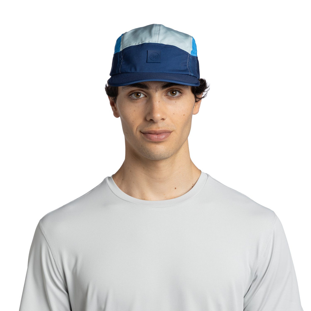 Buff 5 Panel Go Cap - Domus Dark Denim - Shoetopia Footwear